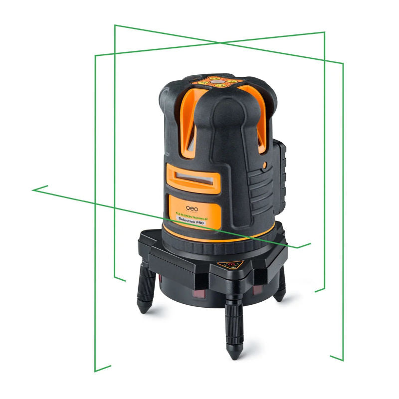 geo-FENNEL FLG 80 Green Tracking Multi-Line Laser Level with laser diagram
