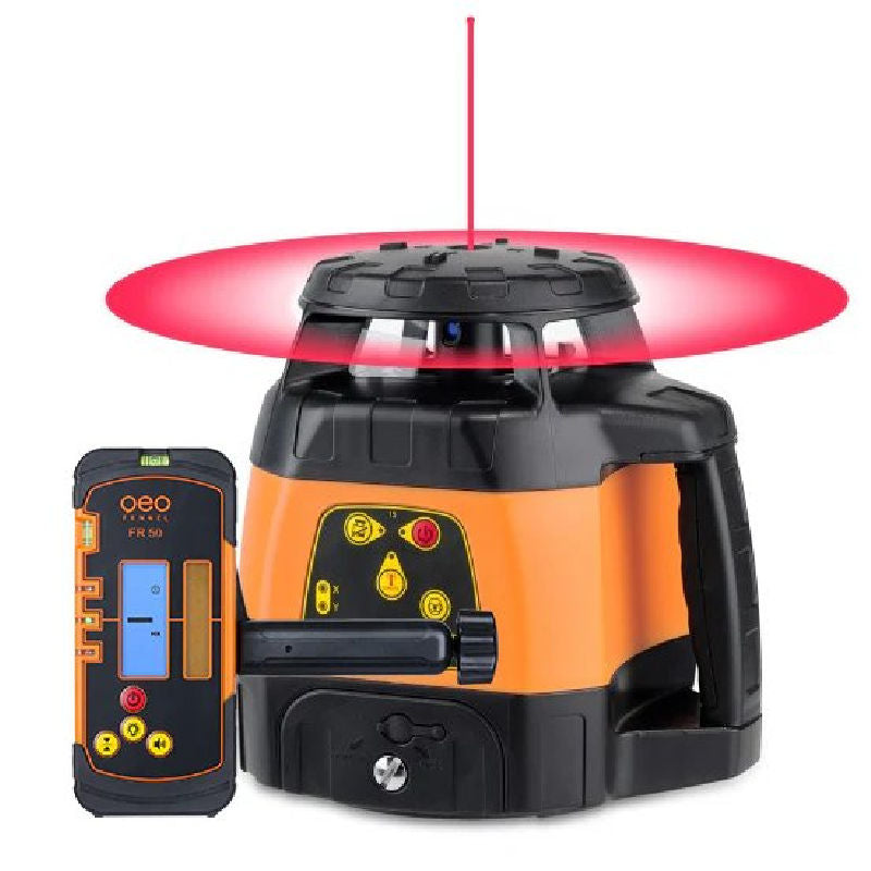 Geo Fennel FL245HV+ Rotary Laser Level with FR 50 Laser Detector