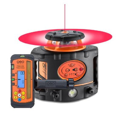Geo Fennel FL275HV Tracking Rotating Laser Level with FR80-MM Laser receiver