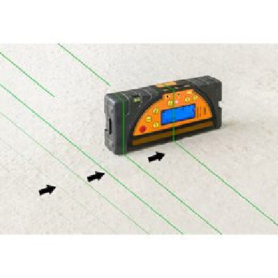 Geo Fennel FLG 245HV GREEN TRACKING Rotating Laser Level with FR 77mm Laser Receiver action photo 2