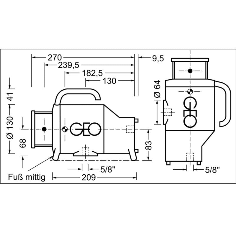 GEO-Laser IL-91L Automatic Interior Green Beam Construction Laser Level Dimensions