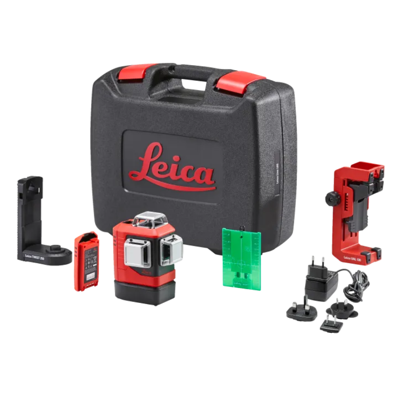 Leica Lino L6G-1 Green Beam Multi Line Laser Level with case and accessories