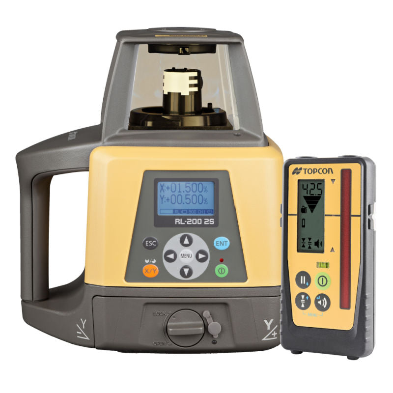 Topcon RL-200 Grade Laser Level with LS-100D Laser Receiver