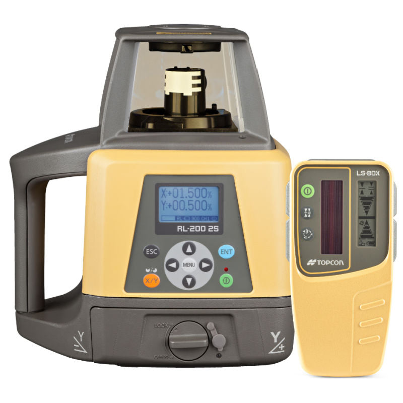 Topcon RL-200 Grade Laser with LS-80X Laser Receiver