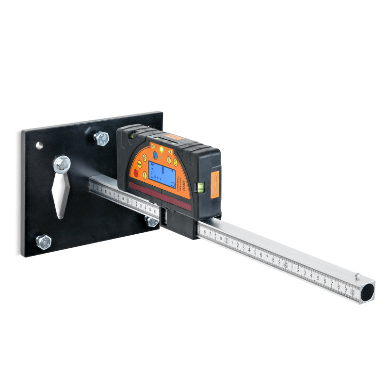 geo-FENNEL FCA-E Facade Adapter for Laser Receivers with a Laser Receiver mounted