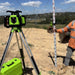 iMEX Z99R Dual Grade Red Beam Rotary Laser Level at a construction site